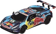 Carrera 64197 Ferrari 488 GT3 Red Bull AF Corse No.30 1:43 Scale Analog Slot Car Racing Vehicle for 