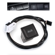 ✺☌ 1Set Car AUX Switch Interface Adapter In Socket With Cable Harness For VW1 RCD510 RCD310 RNS315 Jetta 5 MK5 Golf 6 MK6 Wholesale