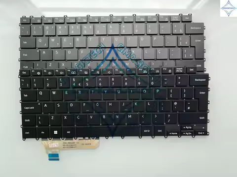 New US UK BR Brazilian Backlit For Samsung Galaxy Book2 360 NP730QED 730QED 730QED-KA1 NSK-8B3ABN XR
