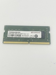 transcend 8GB DDR4 2666 SO-DIMM 1Rx8 แกะจากเครื่อง ใช้งานได้ดี ราคาถูกใจ