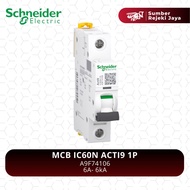 Schneider MCB IC60N ACTI9 1P 6A 6kA | A9F74106