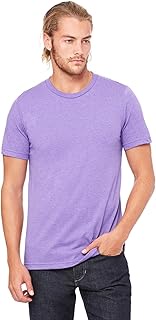 Product of Brand Bella + Canvas Unisex Jersey Short-Sleeve T-Shirt - HTHR Team Purple - 3XL - (Instant Savings of 5% &amp; More)