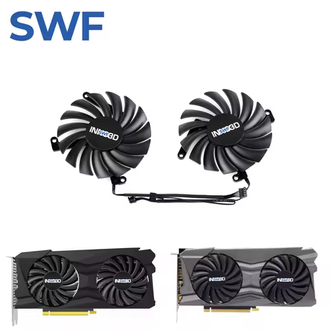 CF-12910S Cooling Fan For INNO3D RTX 3050 3060 Ti 3070 TWIN X2 OC Graphics Card Cooler Fan