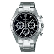 SEIKO SELECTION SBTR013  Seiko Watch Wristwatch Selection Quartz Chronograph Three eyes horizontally Men s Silver