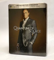 4K藍光Blu-ray《007 Quantum of Solace 鐵金剛之量子危機》Steelbook鐵盒限量版