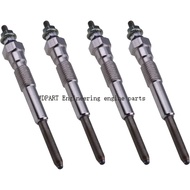 600-815-1340 6008151340 4 PCS Glow Plug For Komatsu 4D95S 4D95 4D94 4D95L Engine