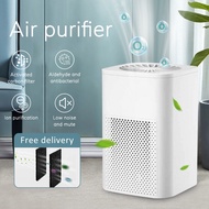 [SG spot] Negative ion Mini air purifier removes formaldehyde PM2.5 USB charging Blue Light