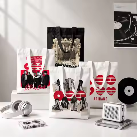 B/T/S Bag，ARIRANG Canvas Tote Bag，ARIRANG/SWIM,BT/21,Best Gift For ARMY,OT7,RM/JIN/SU/GA/JH/V/JIMIN