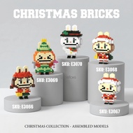 LS Bricks Holiday Series Micro Building Blocks DIY Figure Gift Set