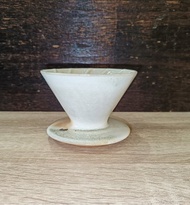 柴燒無釉咖啡濾杯-鶯歌李玟叡