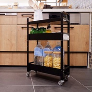 日本COLLEND 鋼製三層收納置物推車-DIY-2色可選