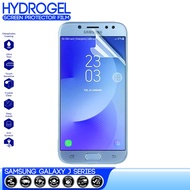 Hydrogel Screen Protector Film HD CLEAR for Samsung Galaxy J Series Compatible with J7Pro J7Prime J7