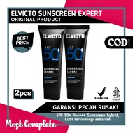 PACKAGE 2PCS ELVICTO SUNSCREEN EXPERT SPF 50+ PA++++ 30gr| Men's Hybrid Sunscreen SPF 50+ PA++++