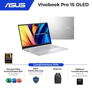 Asus Vivobook Pro 15 OLED K6502V-UMA114WS /Intel i9-13900H /16GB RAM /1TB SSD /NVD RTX4050 /15.6" 2.8K OLED /Ms Office /W11 /2 Yrs Warranty