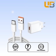 BEISOKY Charger 66W 6A Charge Fast Charging Micro USB & Type C