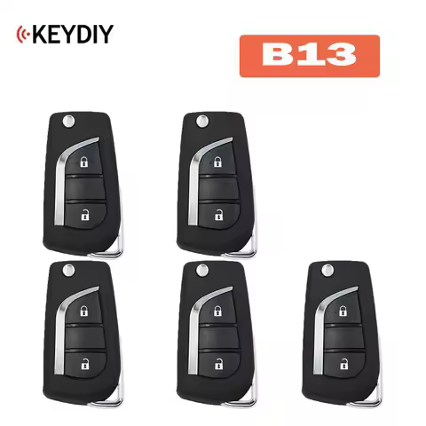 5PCS/Lot KEYDIY B13 Car Remote Key KD B13-2/B13-2+1 Universal Car Key for Toyota Style KD900 B Serie