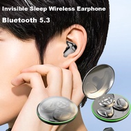 Mini Invisible Sleep Earphone TWS Wireless Headphones Bluetooth 5.3 Headsets Hidden Earbuds IPX5 Waterproof for Phone