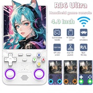 R36S R36 Ultra Handheld Retro Video Game Console IPS Screen 128GB Games Portable Pocket Player Linux