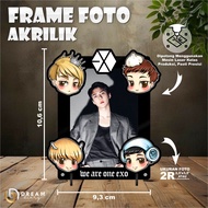 2R Acrylic Photo Frame Wall Poster Frame/ Acrylic Magnetic Photo Frame/