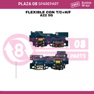 FLEXIBLE CON T/F+H/F+MIC SAMSUNG A22 5G