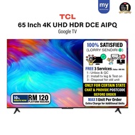 TCL 65 Inch 4K UHD HDR Google TV 65P635