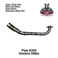 WRX K200 Yamaha NMax Exhaust