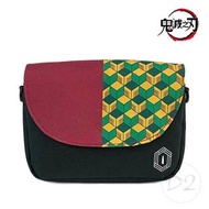 (免運費)鬼滅之刃 鬼滅の刃 日版 迷你 側揹袋 單肩包 戶外 斜揹袋 手機袋 斜挎包 鬼殺隊 水柱 水之呼吸 (富岡義勇)