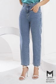 Quần bò ống đứng - MMOUTFIT