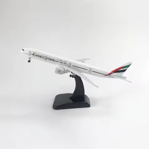 20CM B777 UAE Emirates Airline Boeing 777 Aircraft Model Die-casting Alloy Metal Airplane Model Toys