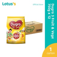 Dugro 3 Fruit & Veg 750g x 12 packs (1 Carton)