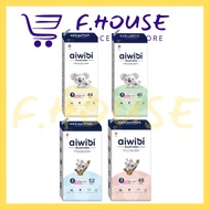 Aiwibi Baby Premium Natural Diapers Tape S52 / M48 / L44 / XL40 (1Packs)