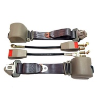 Safety Belt Universal 3-Point Car Automatic Safety Belt/ in Grey Car Accessories