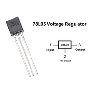 (5pcs) 78L05 78L12 78L15 Positive Voltage Regulator TO-92 78LO5