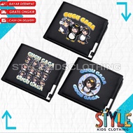 Cute Gugu Gaga Penguin Children's Wallet with Free Name Gugu Gaga Penguin Children's Wallet/