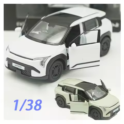 Diecast 1:38 Scale KIA EV3 GT-line Alloy Car Model Static Collection Decorated Holiday Gifts Toys