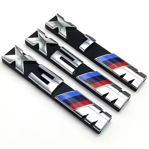 1TT BMW M Logo X1 X2 X3 X4 X5 X6 F48 G01 E84 E83 F39 F10 F30 G11 G07 G86 G80 G60 E60 E46 3D Car Fron
