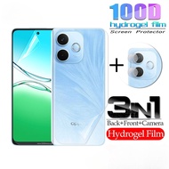 3 in 1 OPPO A5 Pro | A3 Pro | A3 | A60 | A3x | Screen Protector Hydrogel Full Coverage Protective Fi
