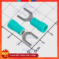 [20 Pieces]- SV3.5-6 Cos Y-shaped Head With Wire Cover 2,63-4.6mm2 Green M6 Screws ChipViet Store