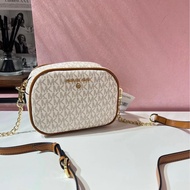 Michael Kors｜全新MK JET SET CHARM全新經典老花相機麻將包 可單肩/斜背