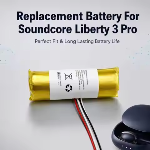70mAh Charging Case Battery For Soundcore Liberty 3 Pro Bluetooth Headset Replacement Battery