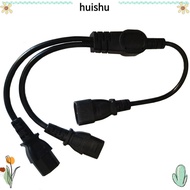 HUISHU Power Splitter, 1 to 2 1 to 4 Universal IEC320 Cable, Professional C14 to C13 Copper Core Y S