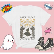 Alice In Wonderland T-Shirt Men Unisex Tshirt G777