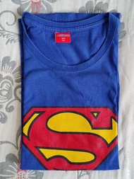 藍色 Superman T Shirt