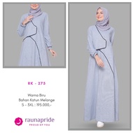 Baju Sarimbit Keluarga / Rauna SR - 275 Biru / Fashion Muslim