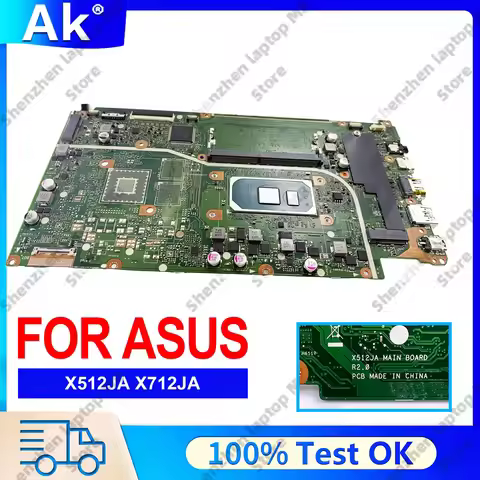 X512JA Laptop Motherboard For ASUS X512JAU X512JP V5000J X512J X512JAW F512J A512J X512JF K512J S512