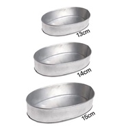 Llanera Lanera Leche Flan Mold Aluminum Medium