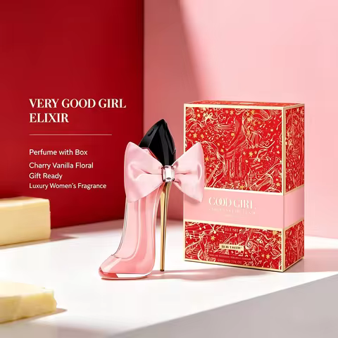 Carolina Herrera Very Good Girl Elixir EDP 80ml Women Luxury Cherry Vanilla Floral Perfume Long Last