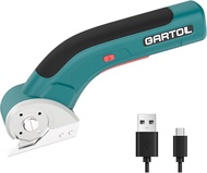 GARTOL Electric Cardboard Cutter Cordless Electric Scissors for Plastic Carpet Fabric Leather Cardbo