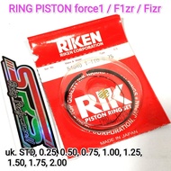 Piston Ring Piston Piston Piston Piston F1ZR FORCE 1 RIK JAPAN oversize STD 25 50 75 100 125 150 175