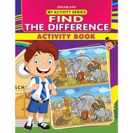 English book/My Activity- Find the Difference/Maze/Crosswords/Find the words/ Word search for Kids A